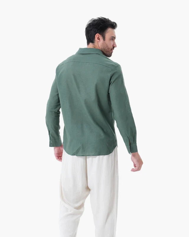 Old Money Linen Set (Long-Sleeve)